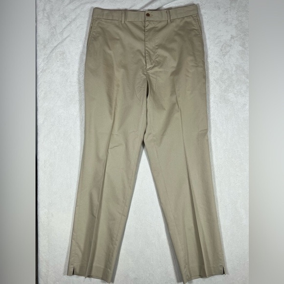 Polo Ralph Lauren 34W 31L Golf Tailored Fit Cotton Twill Stretch Flat Front Pant - Picture 1 of 10